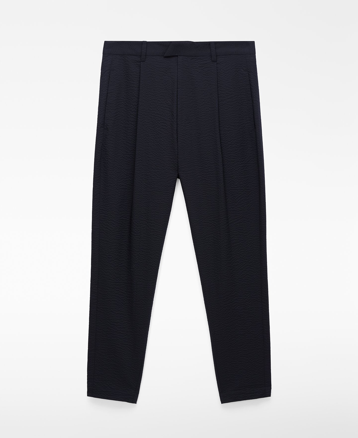 Pantal&oacute;n chino relaxed fit seersucker image number 4