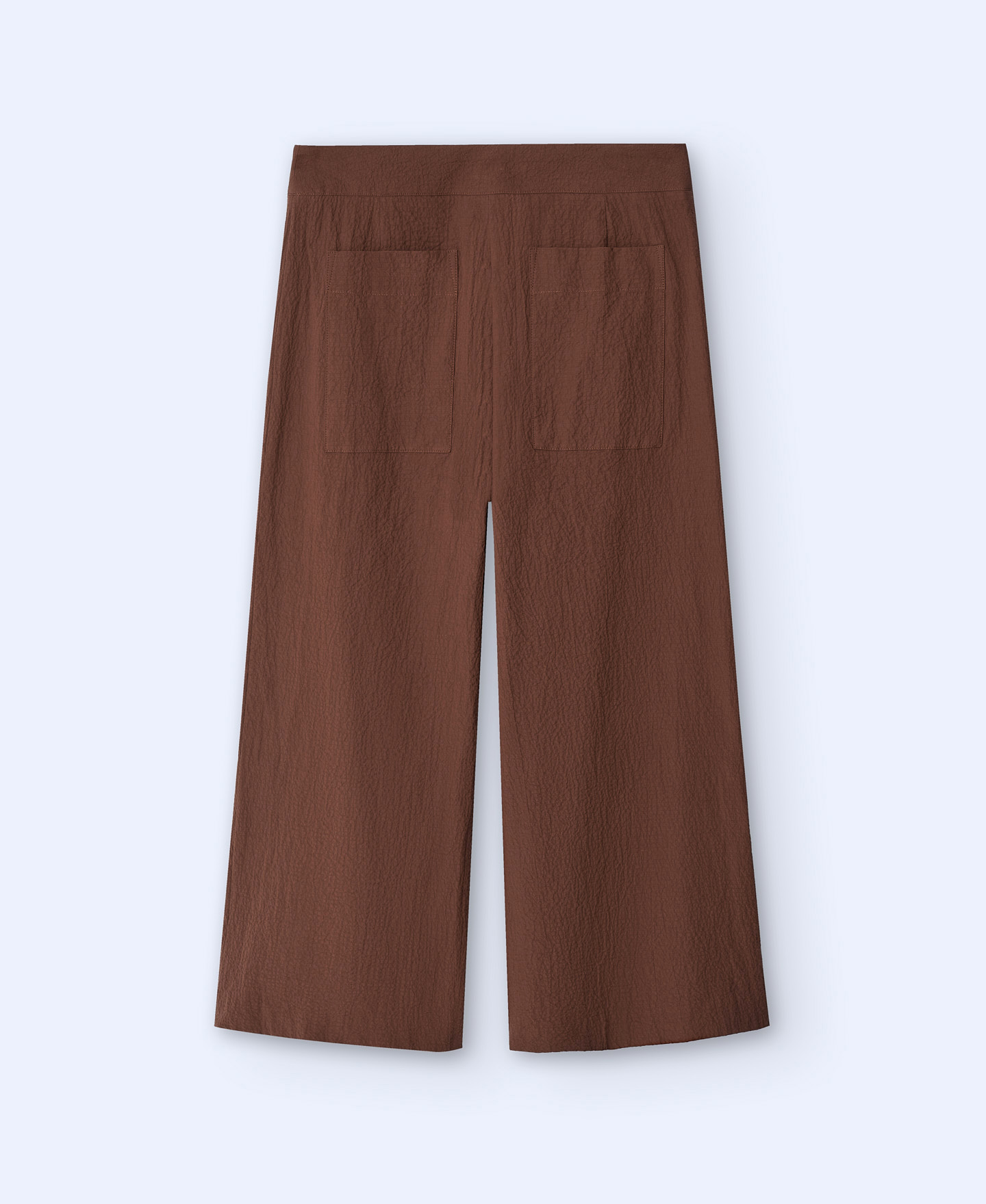 Pantalón en seersucker de algodón image number 5