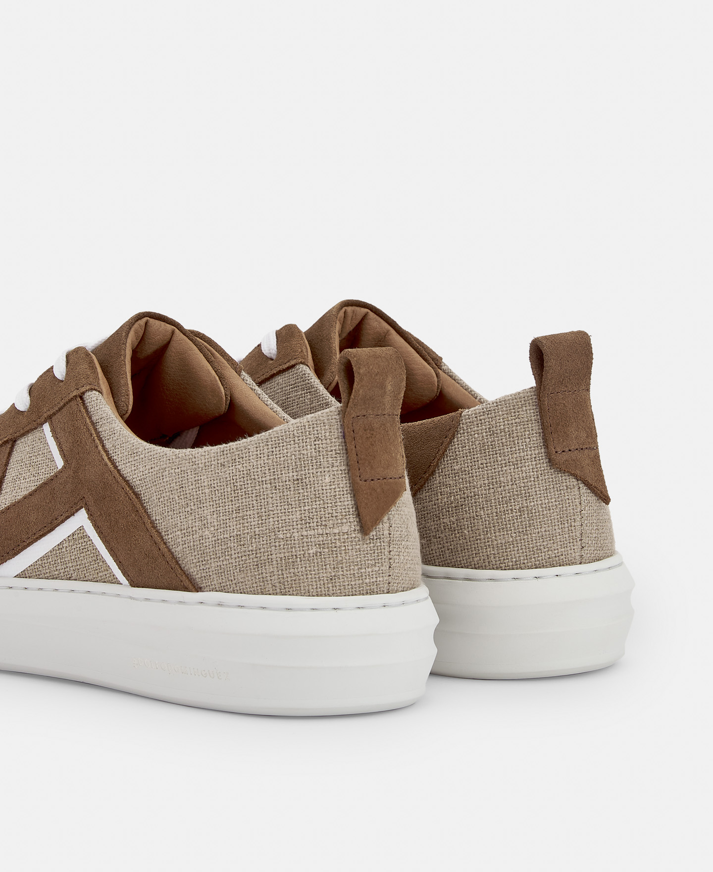 Zapatilla en yute y ante image number 2
