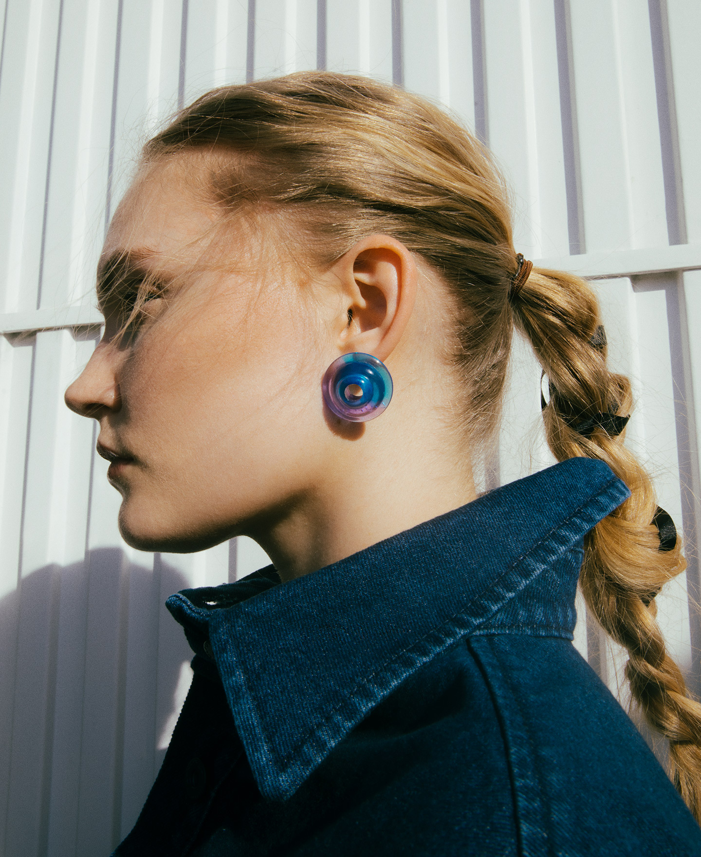Pendientes circulares en resina image number 3