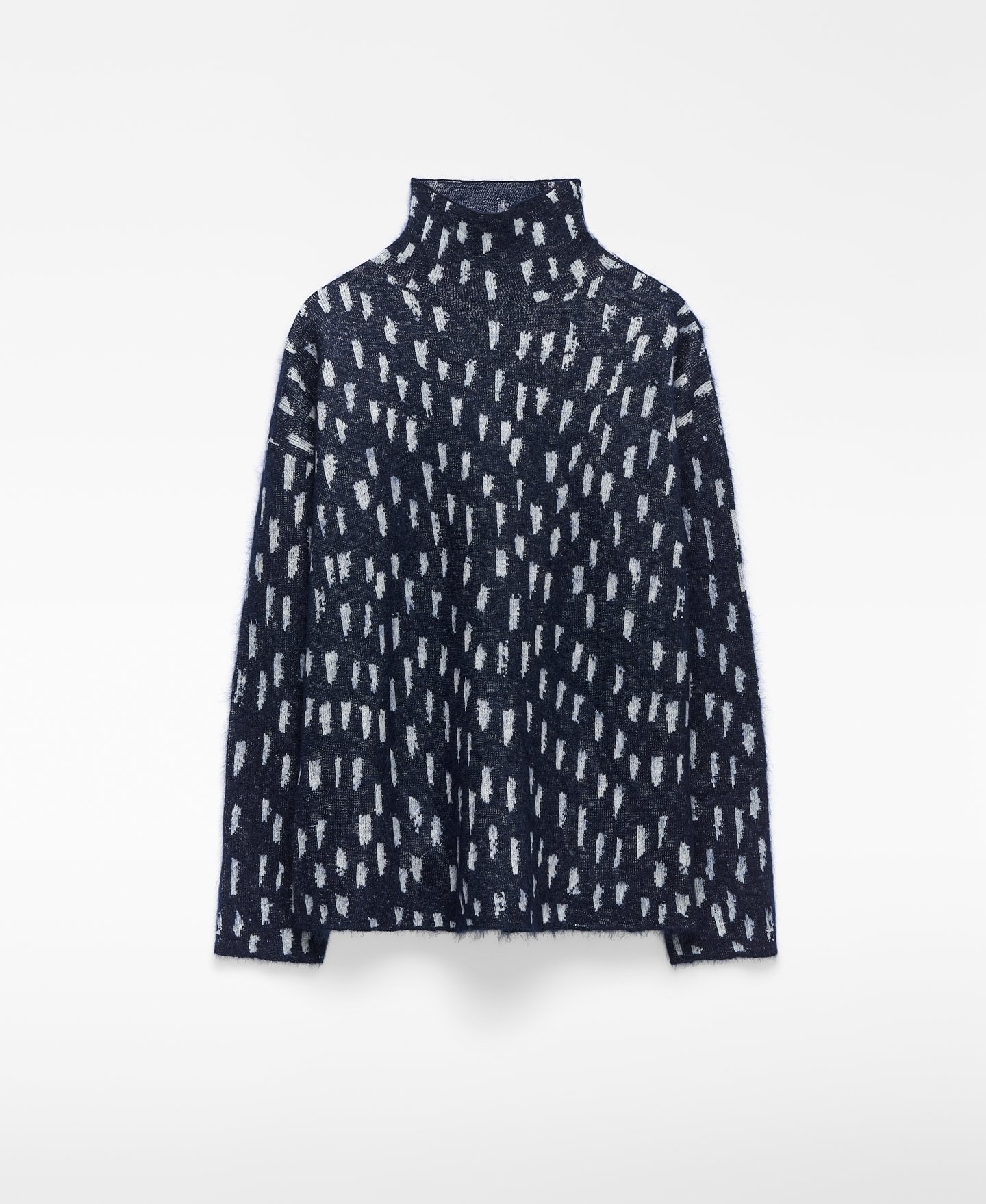 Jersey estampado punto jacquard mujer image number 4