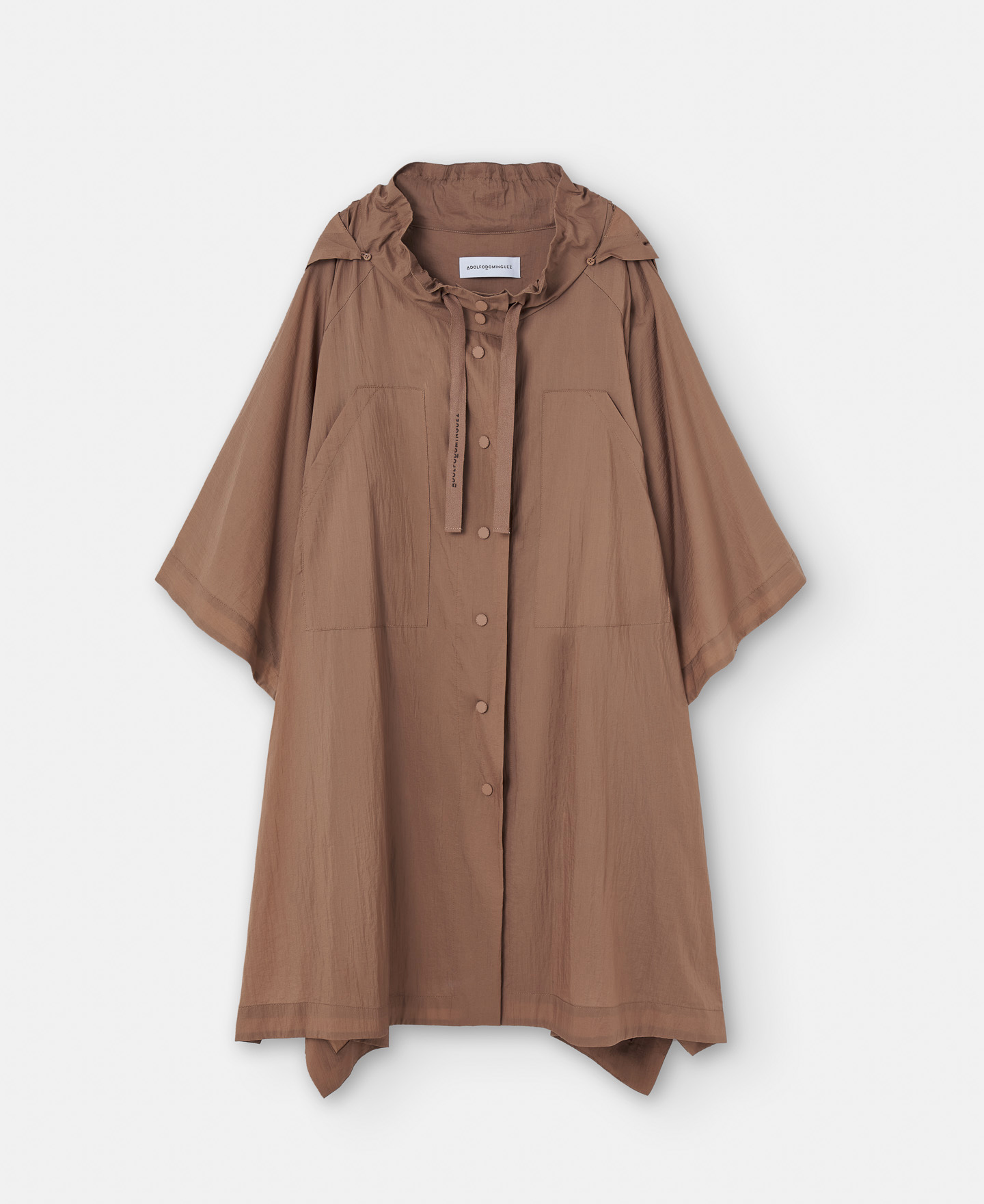 Nylon cape transformable into a skirt image number 6