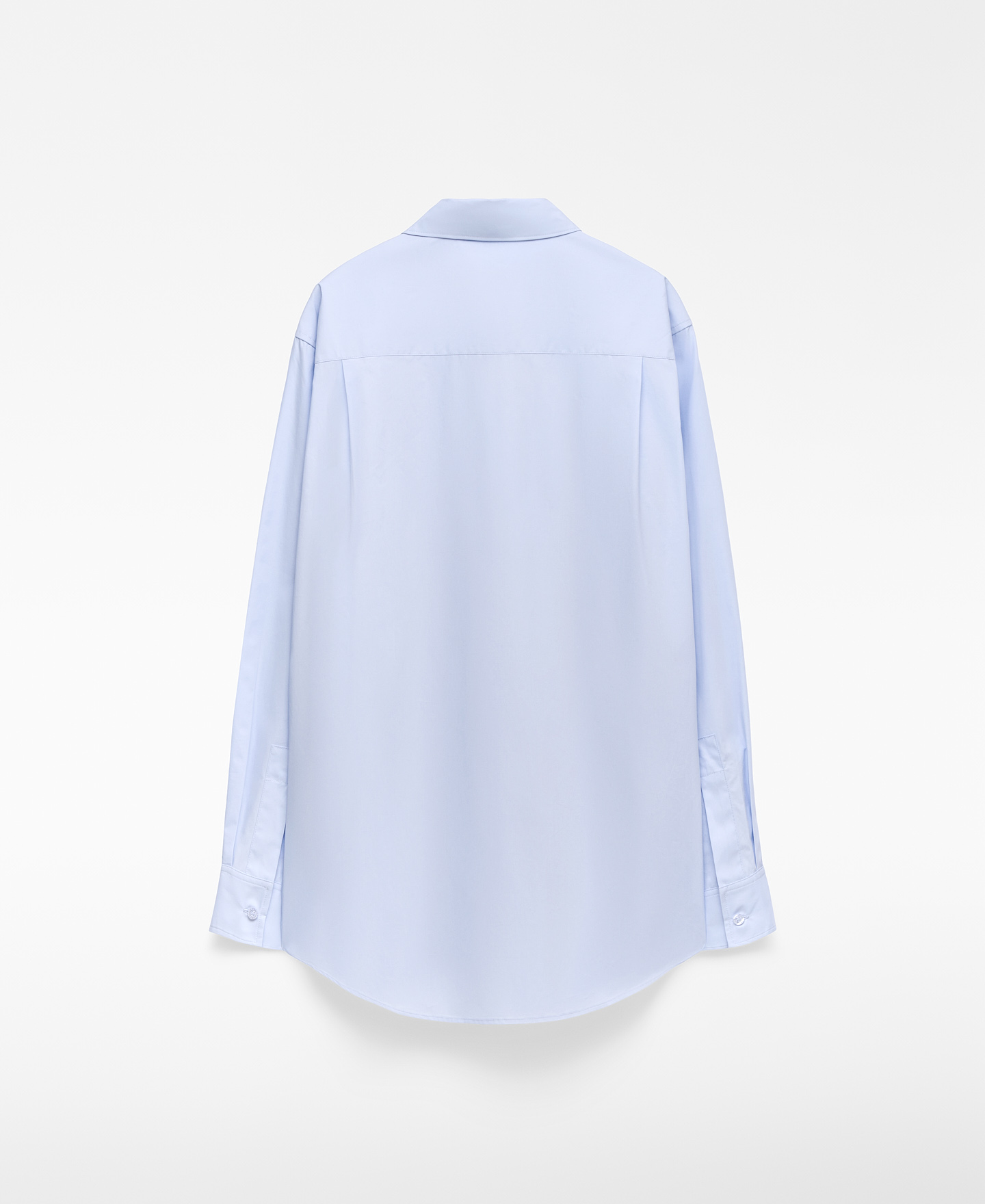 Camisa cuello solapa algodón mujer image number 6