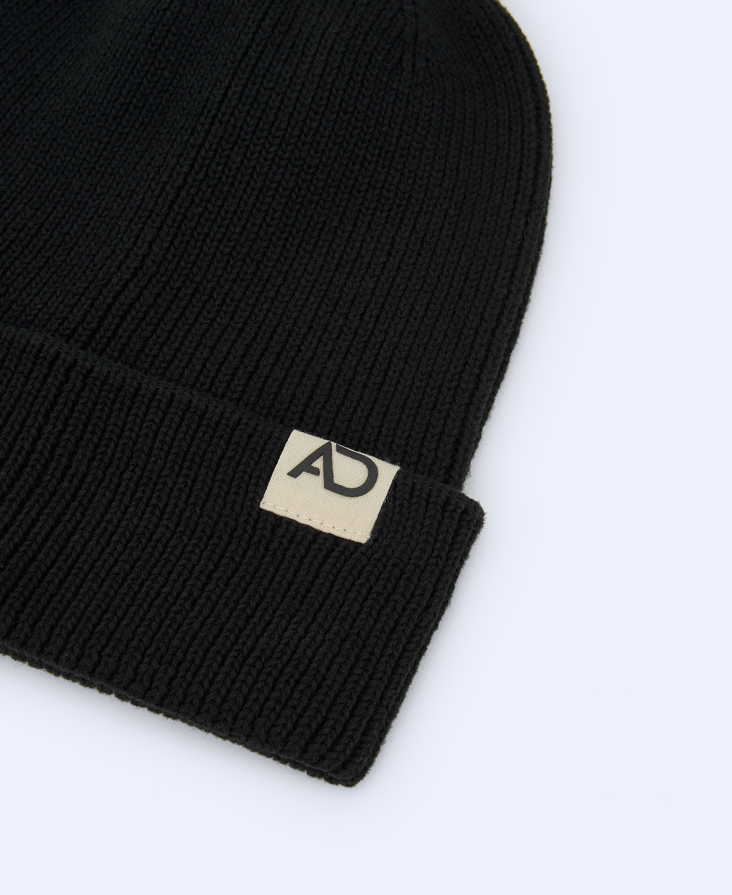 Cotton ribbed beanie image number 1