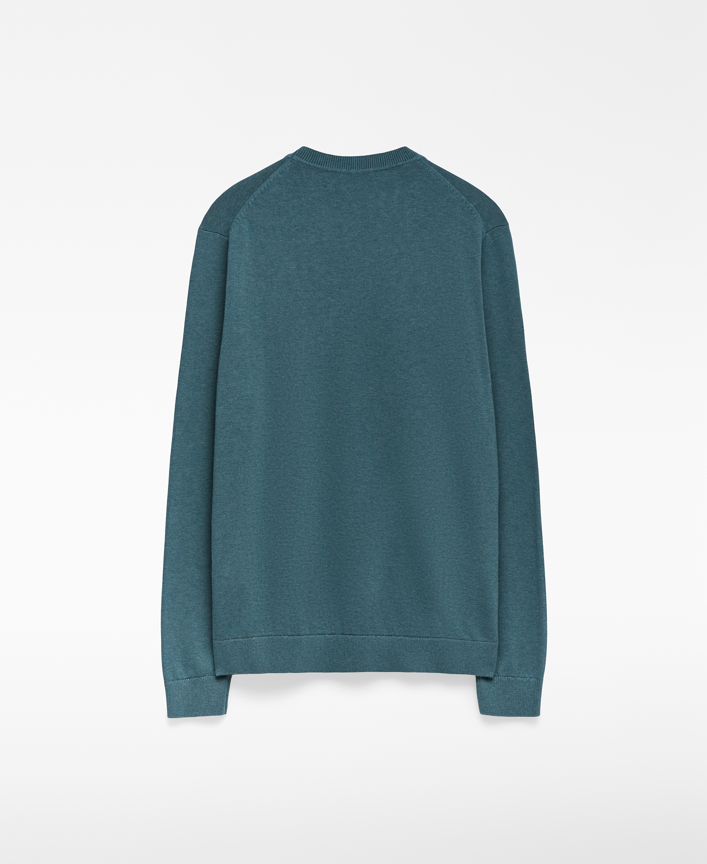 Regular fit V-neck sweater man image number 1