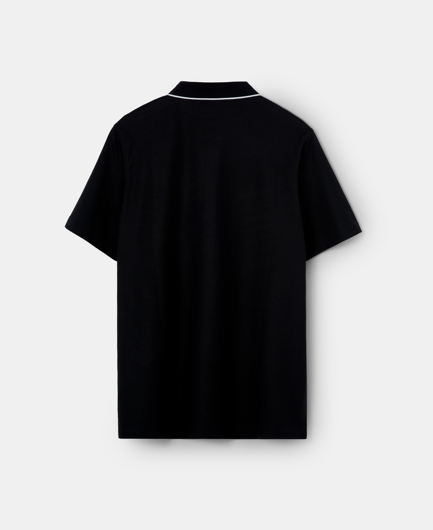 White shirt collar polo image number 5