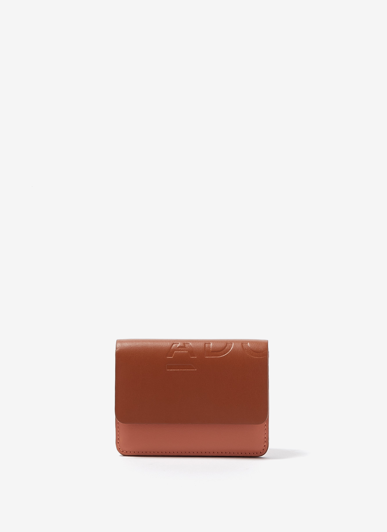Bicolour bovine leather wallet image number 0