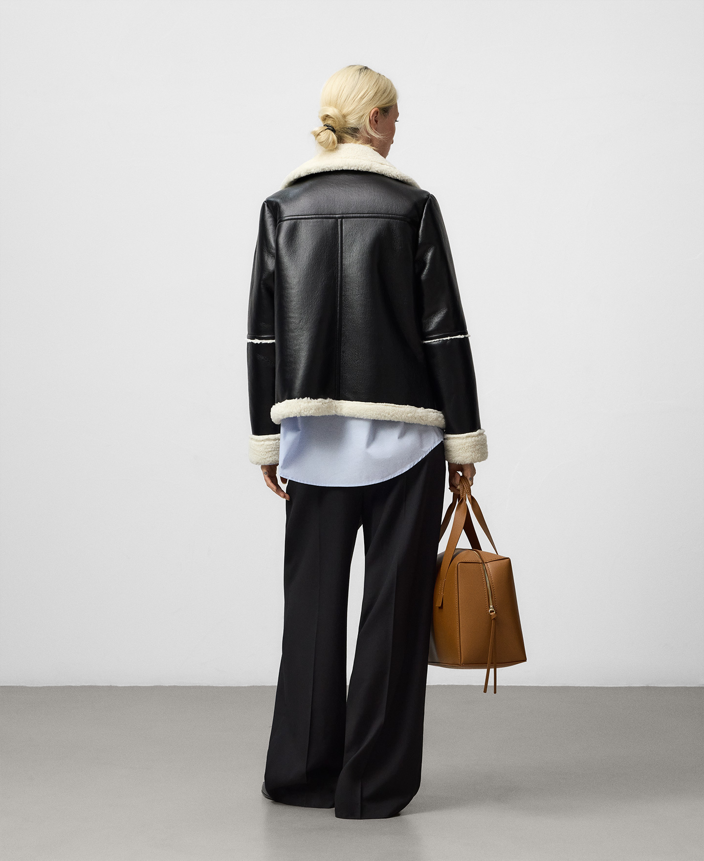 Chaqueta doble faz Piel No Piel mujer image number 2