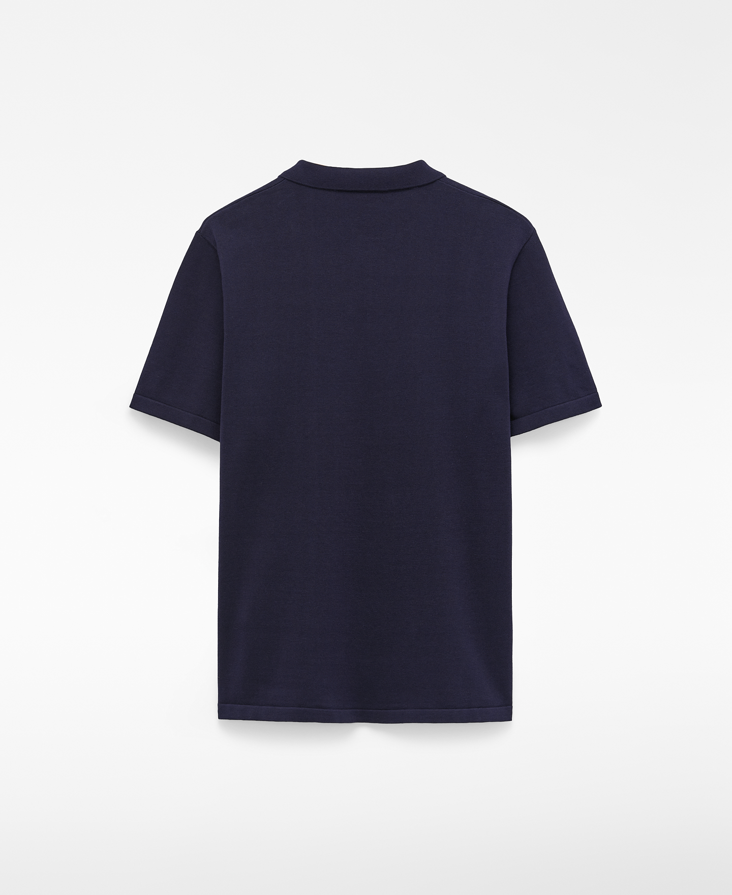Organic cotton regular fit knit polo image number 5