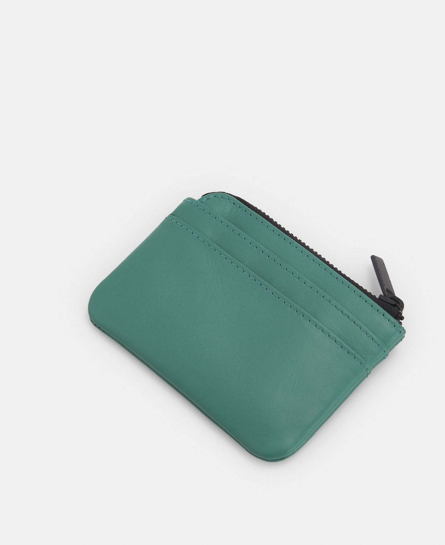 Leather zipped wallet image number 2