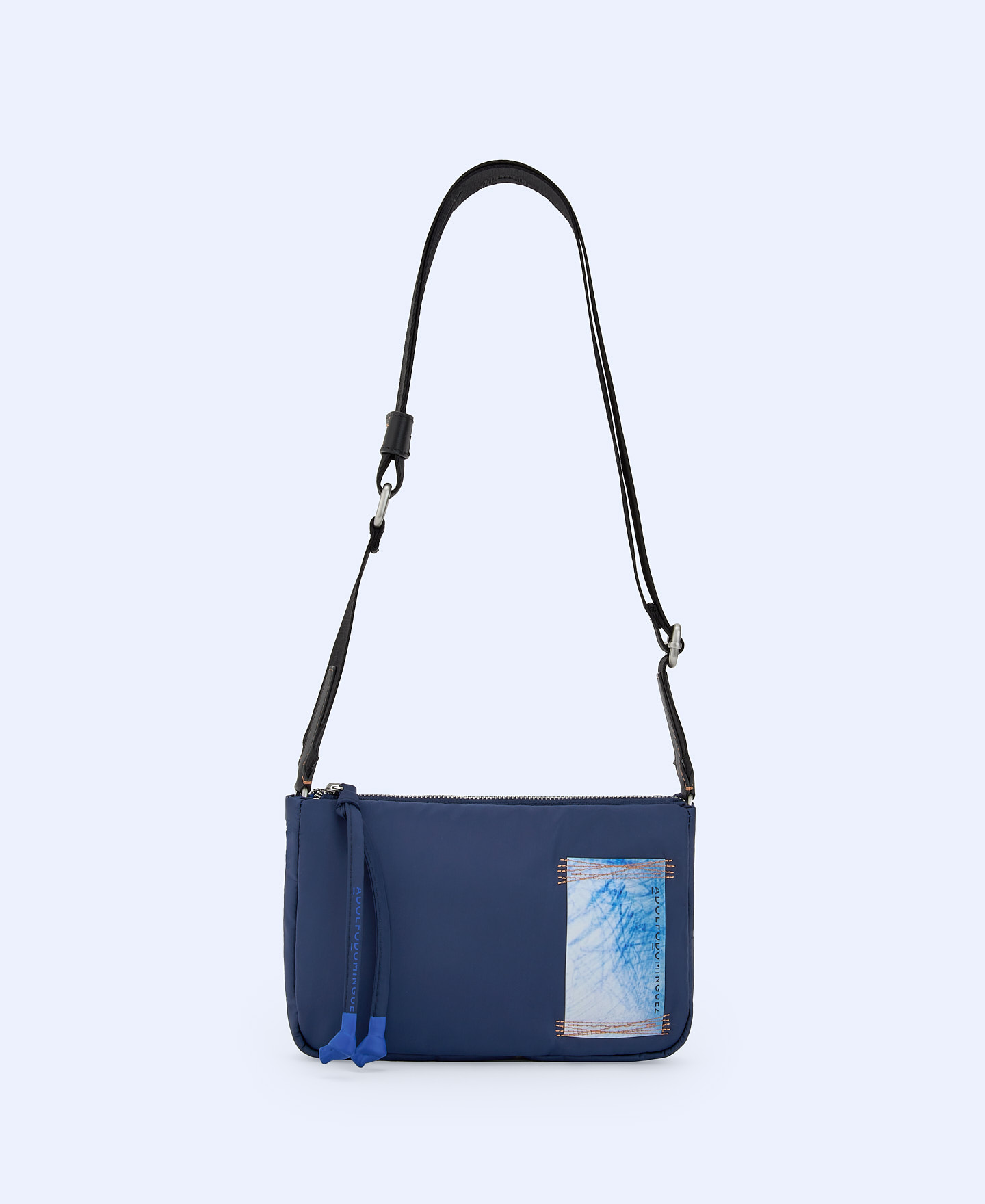 Padded fabric small shoulder bag image number 0