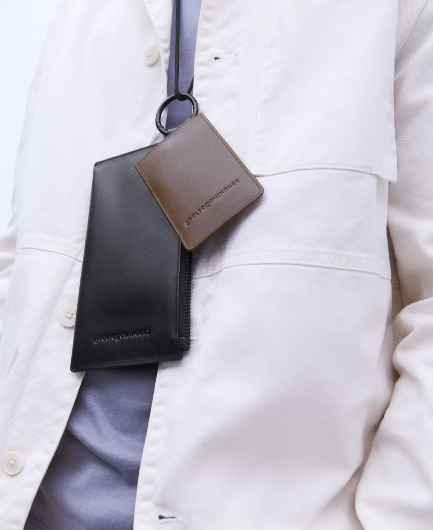 Responsible leather mobile phone wallet image number 3