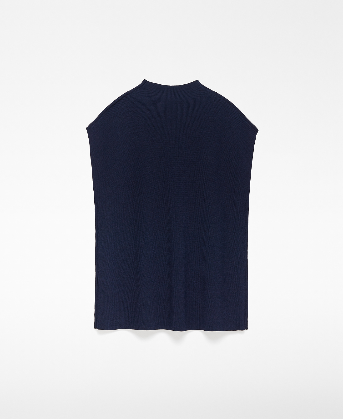 Pull à manches courtes en maille pour femme image number 5