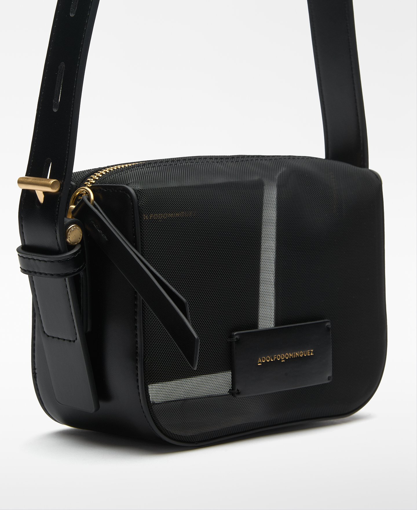 Small mesh crossbody woman image number 2