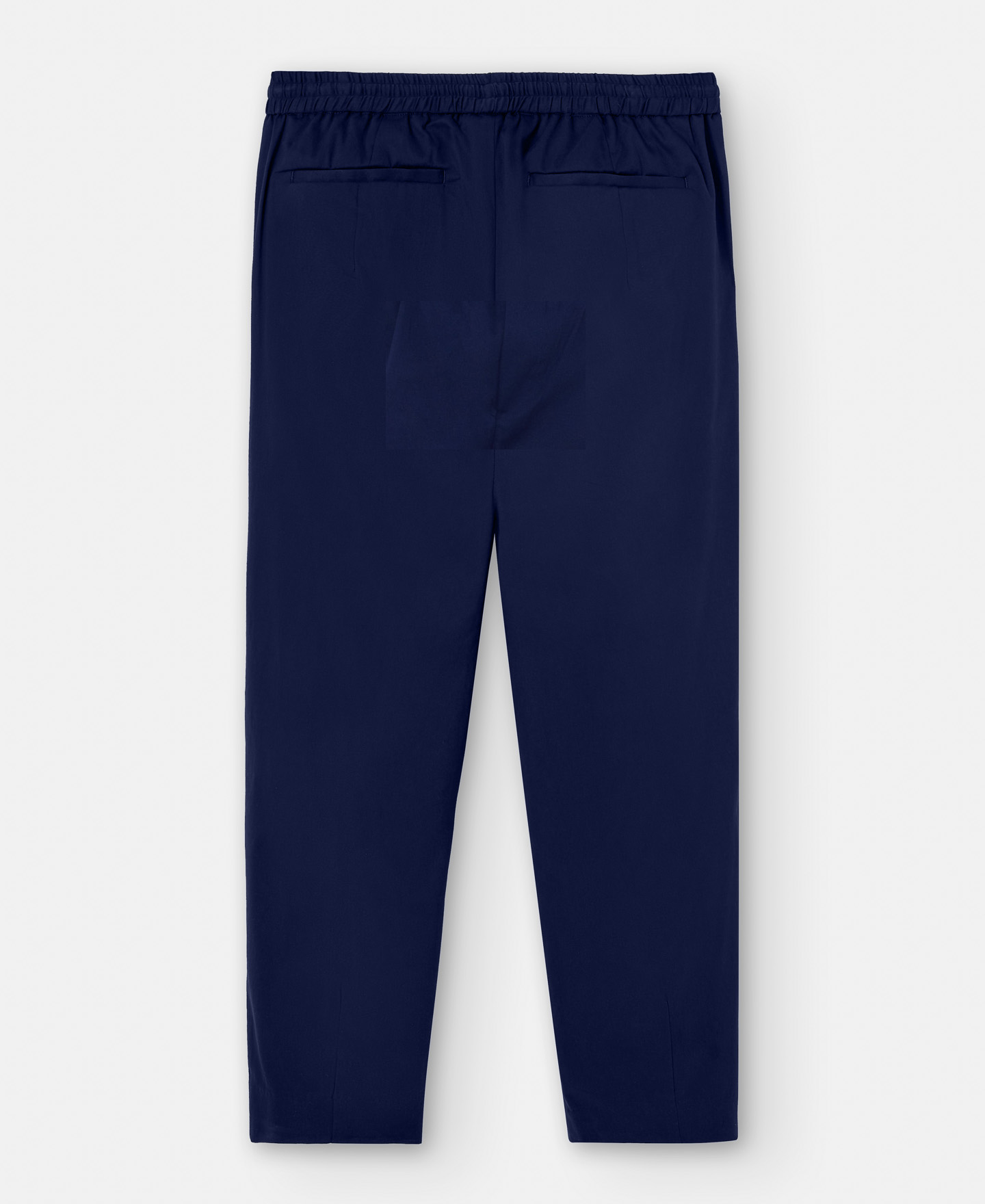 Carrot silhouette cotton trousers image number 5