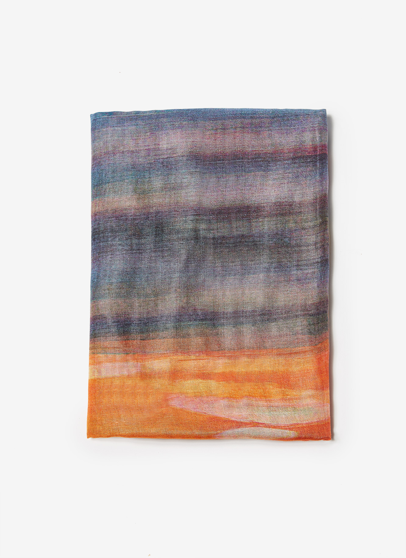 Foulard de modal rayas multicolor image number 0