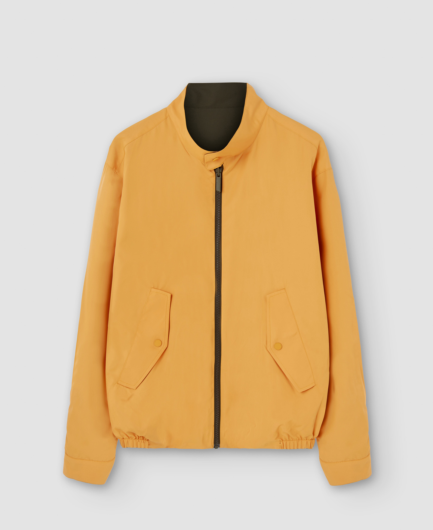 Reversible Mandarin collar Harrington image number 8