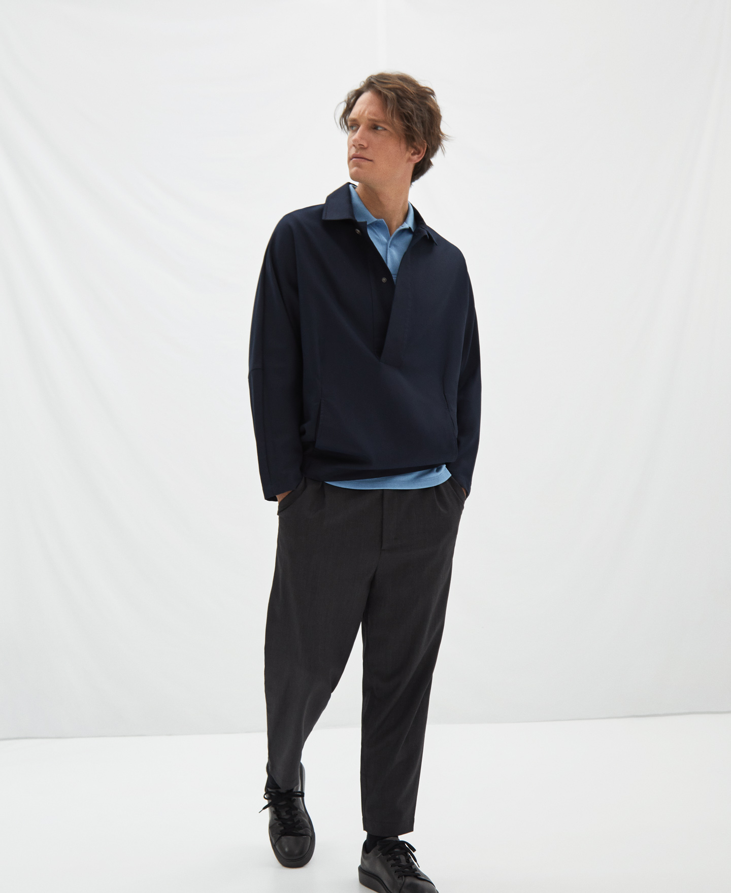 Cotton pique polo shirt image number 1