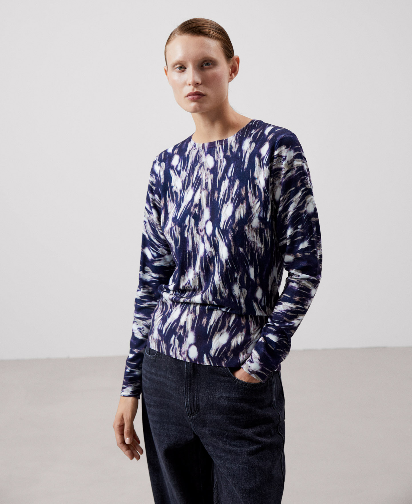 Jersey en viscosa y nailon image number 0