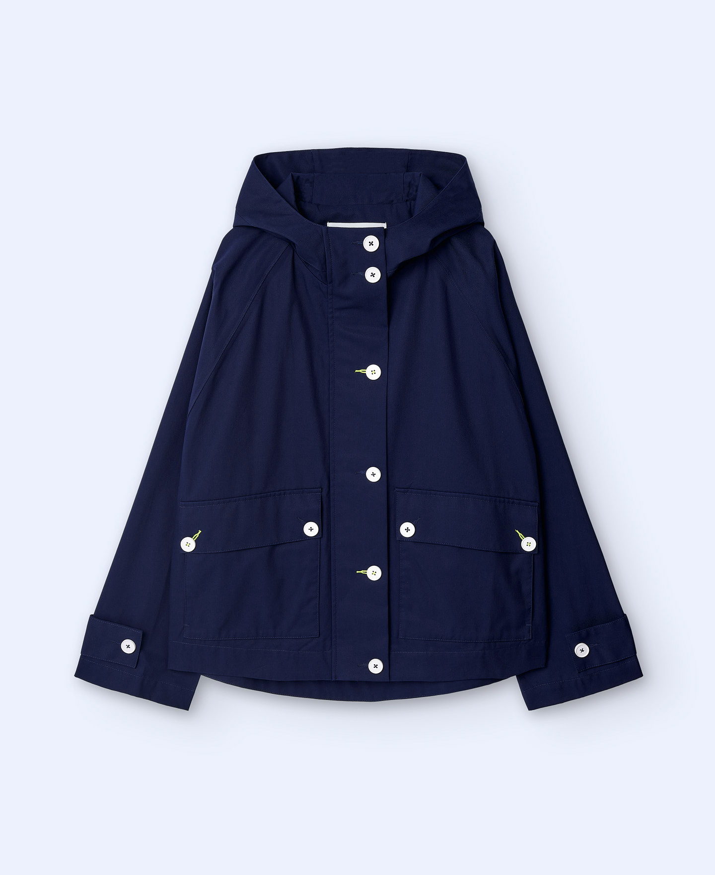Cotton hooded parka image number 4