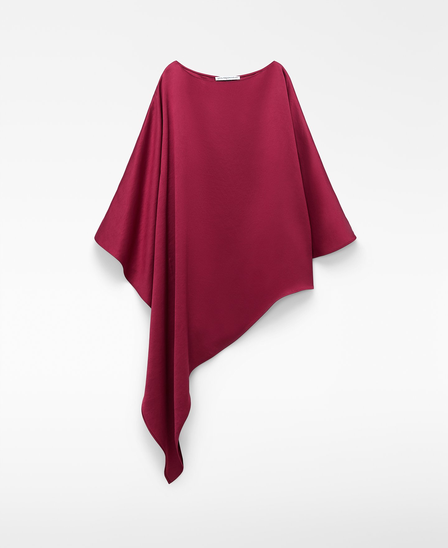 Asymmetric satin top image number 4