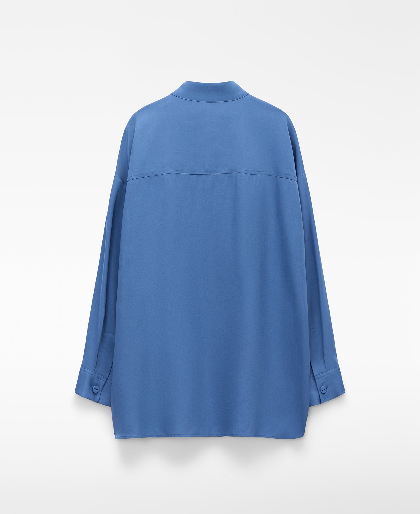 マンダリンカラーのルーズシャツ image number 7