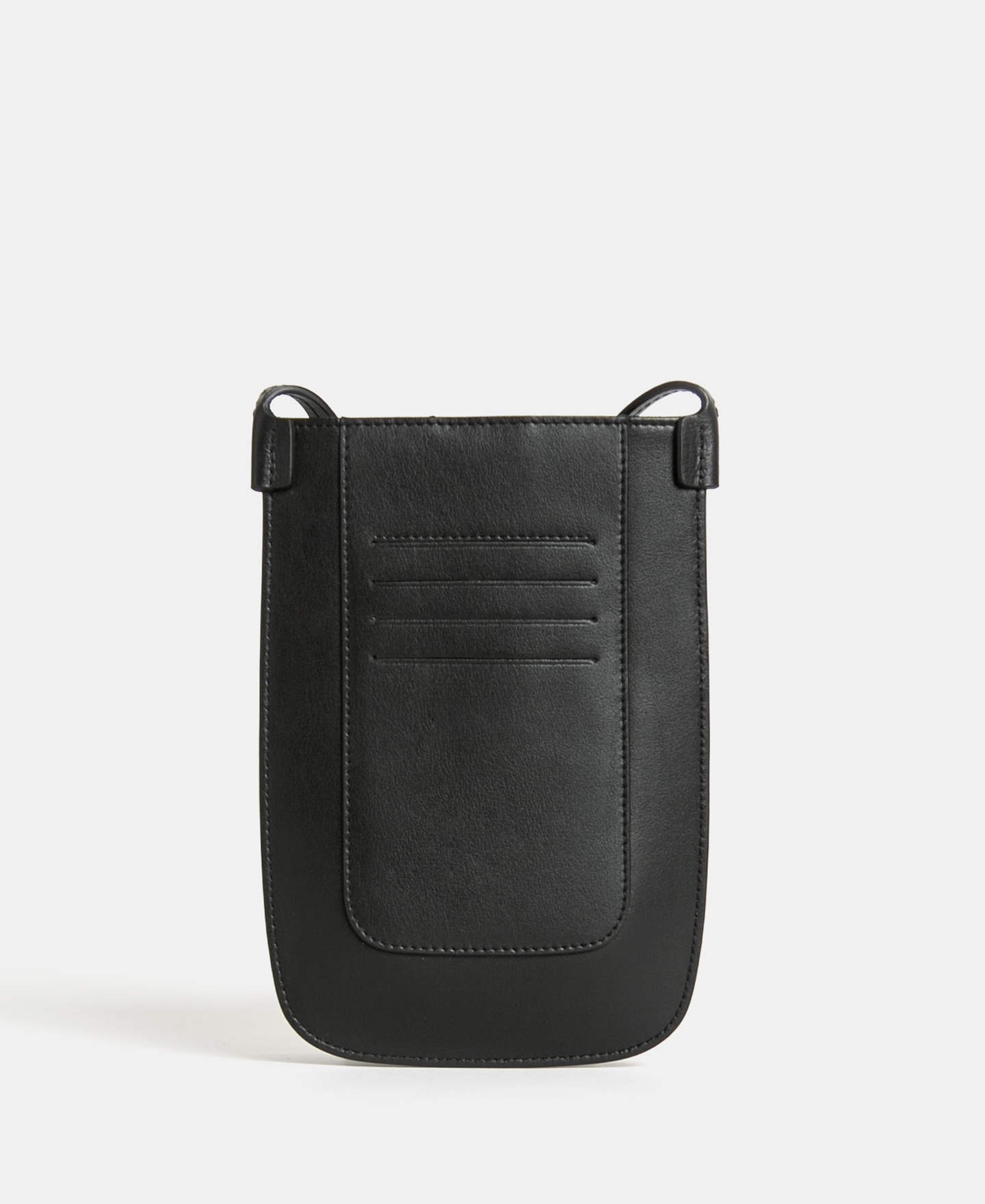 Vachetta cell phone holder & card holder image number 1