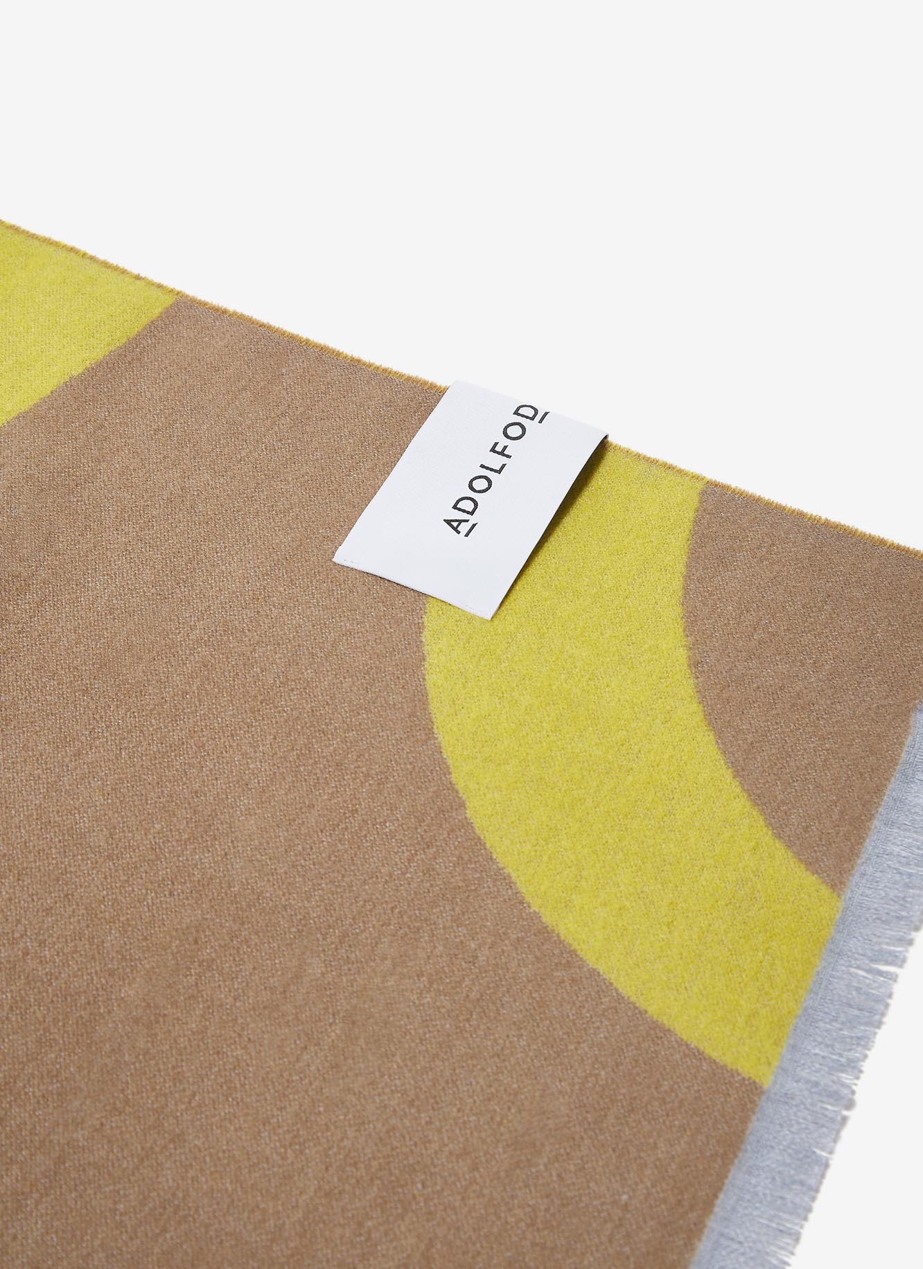 Foulard bicolor con logo image number 2