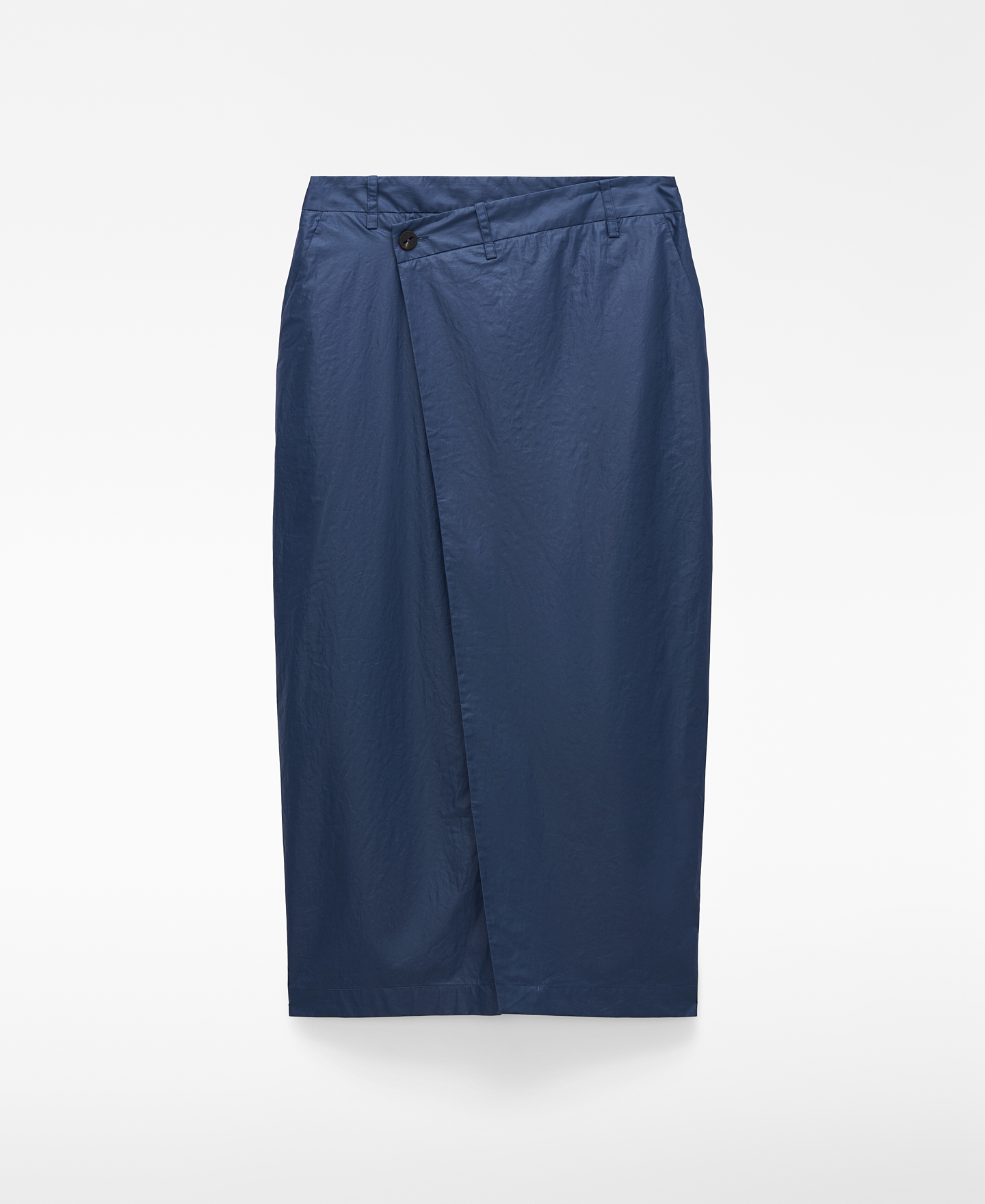 Pencil skirt with wrap front image number 4