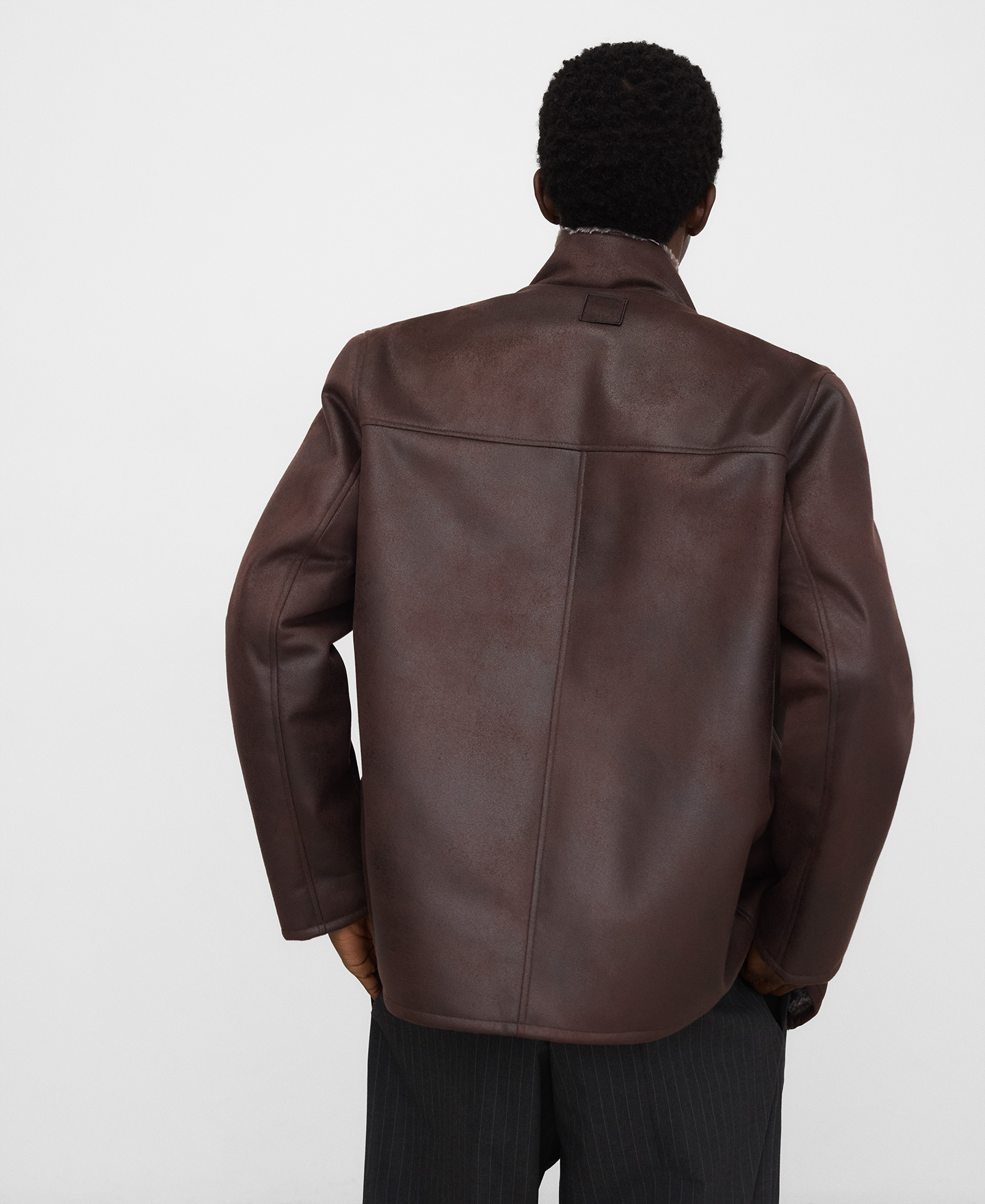 Chaqueta Piel No Piel cuello tira image number 2