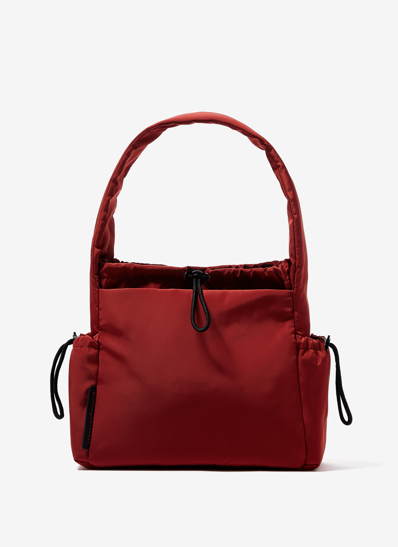 Nylon hobo with side pockets image number 0