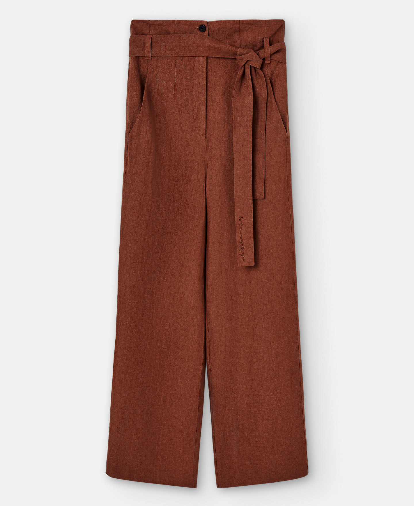 Pantalón en lino europeo image number 4