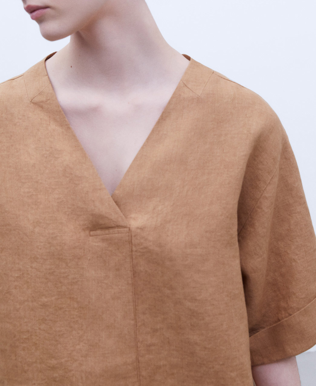 Camisa en lino europeo image number 3