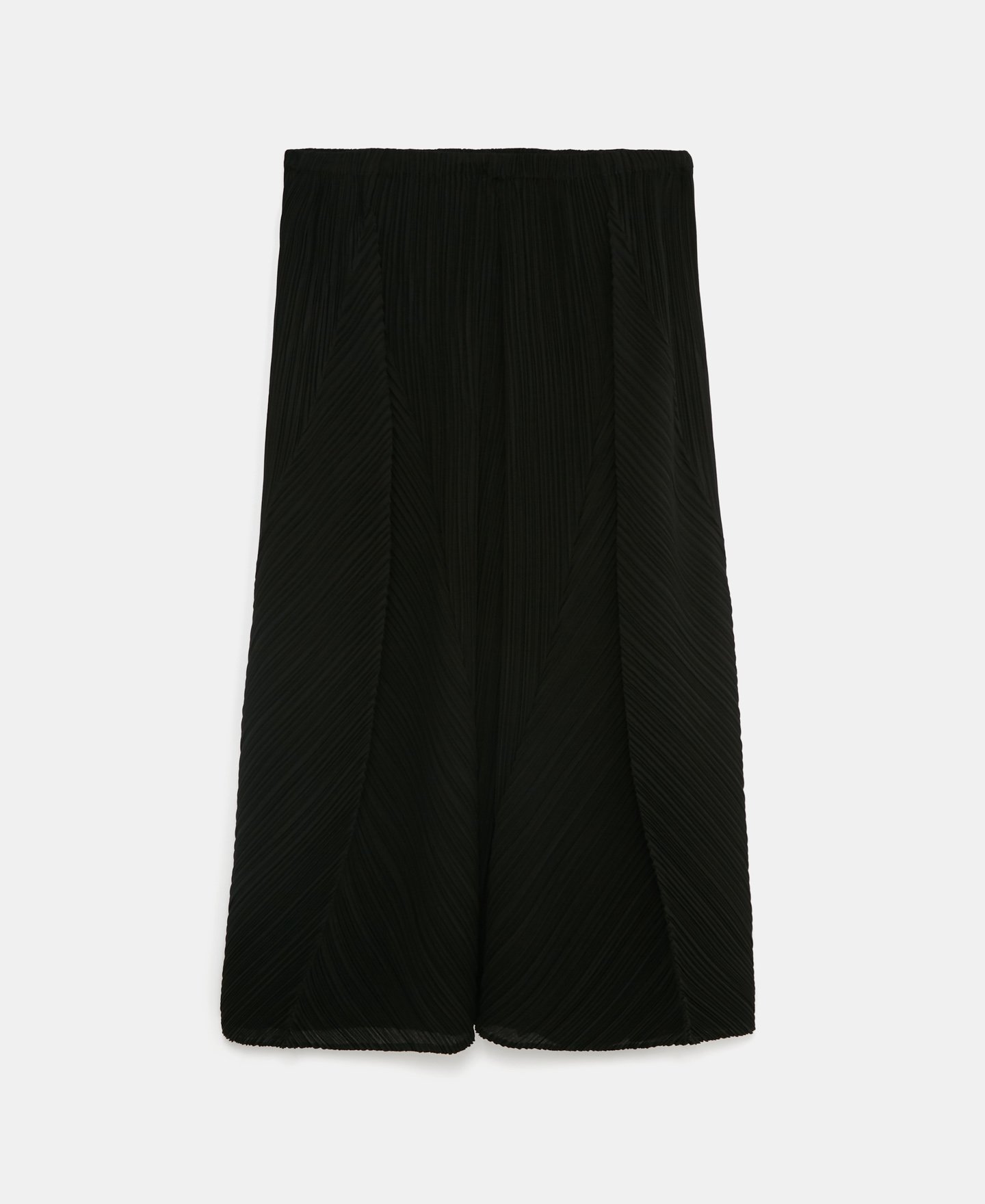 Pantalón con godet en crinkle image number 5