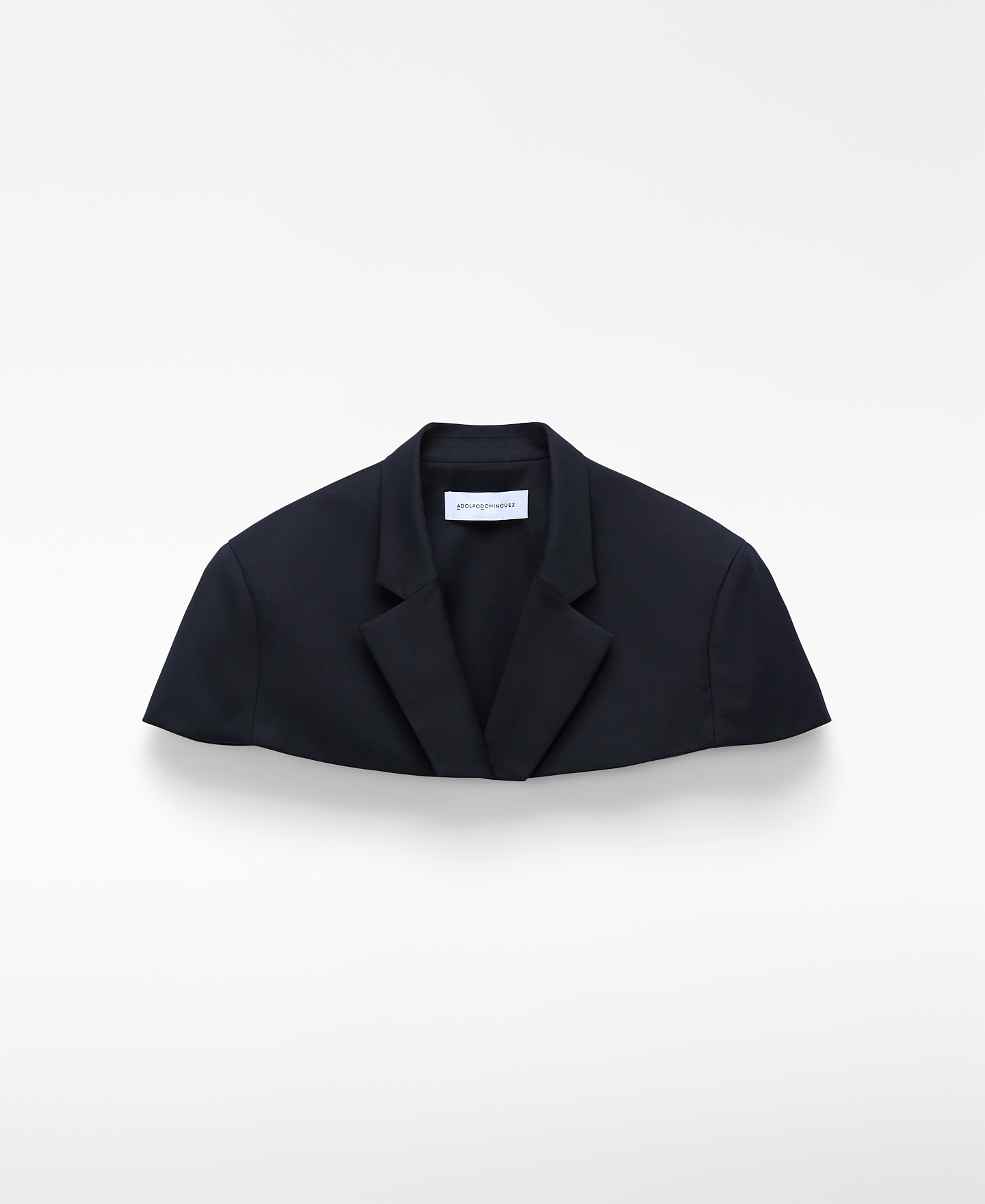 Blazer-style short cape woman image number 6