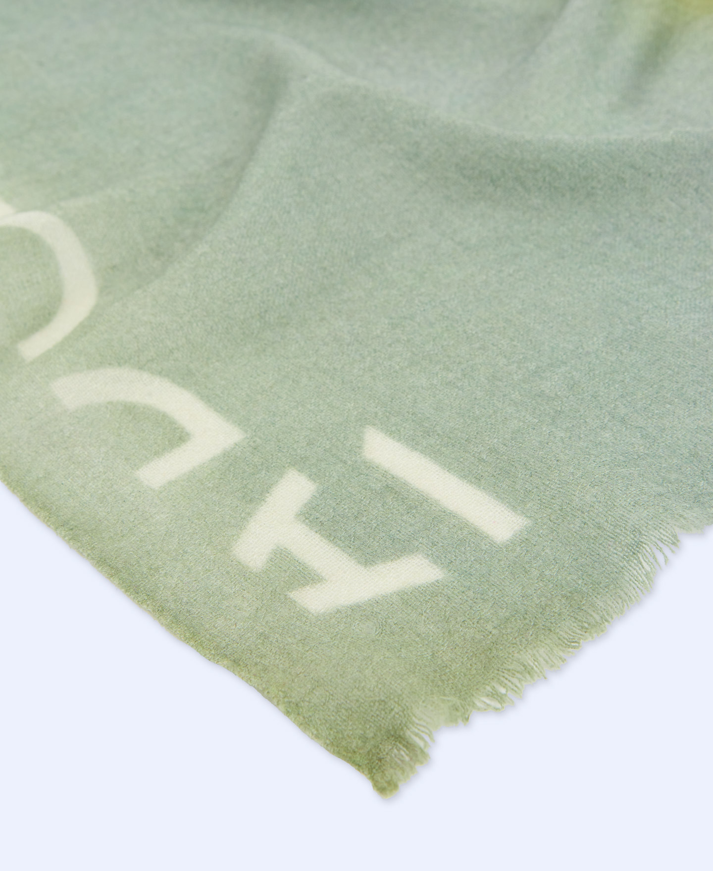 Merino wool Egg print shawl image number 2