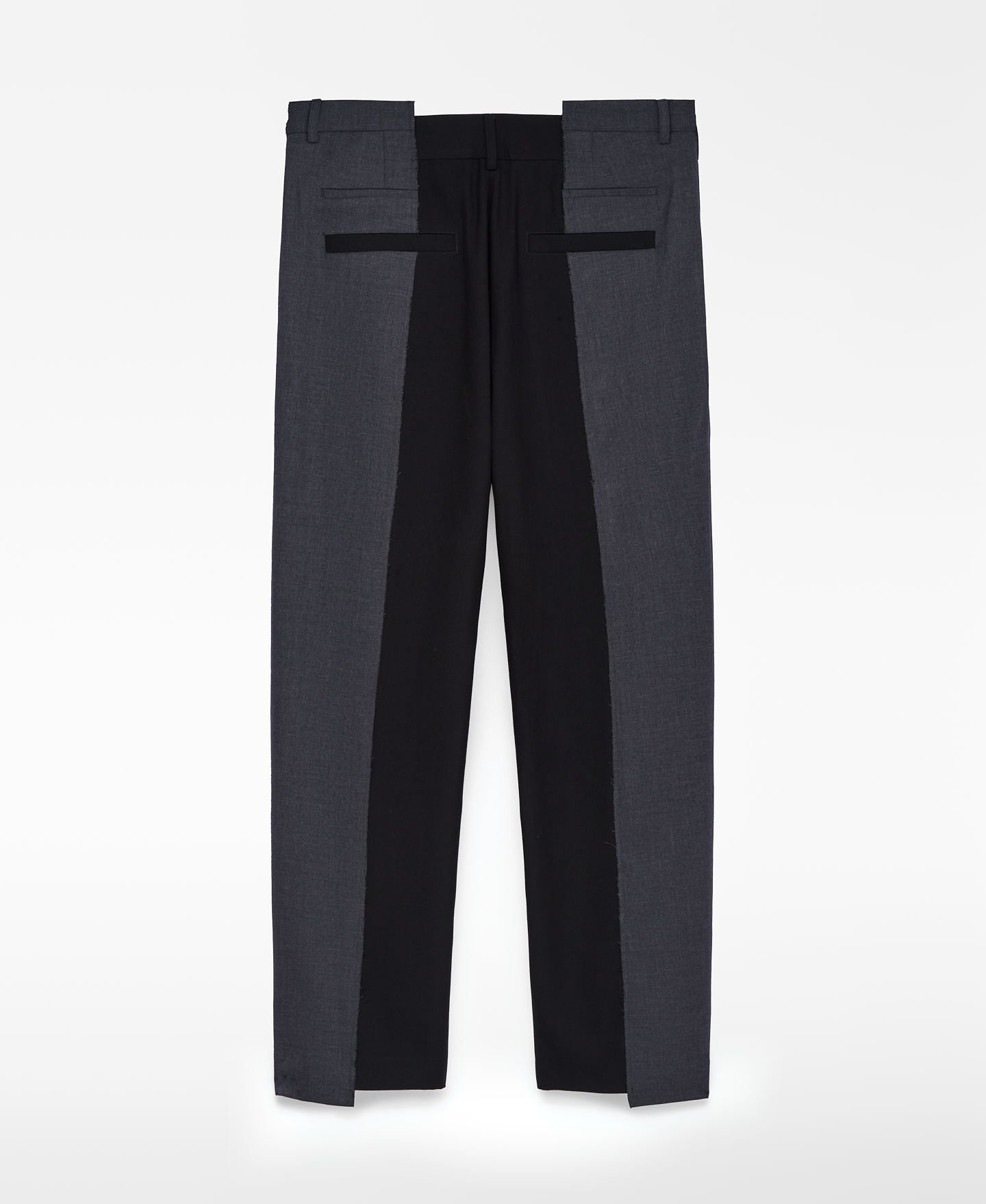 Trousers with side pieces man image number 7
