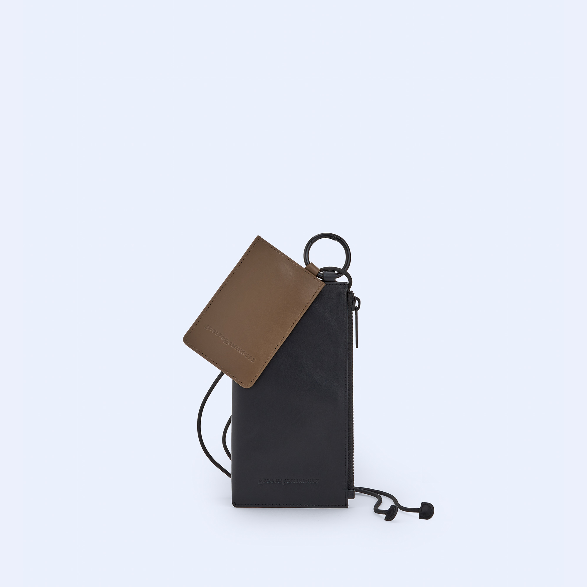 Responsible leather mobile phone wallet image number 0