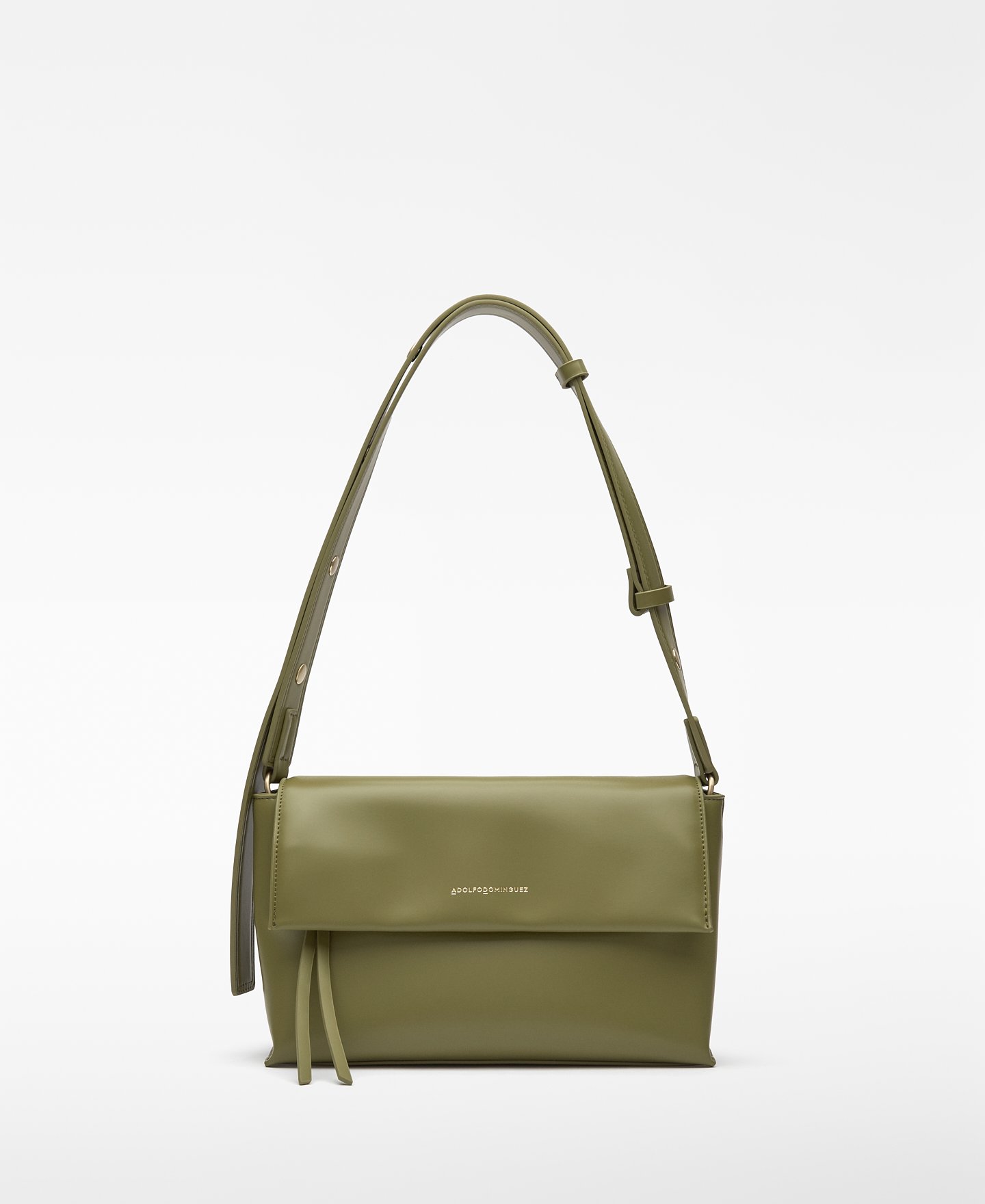 Leather-Non-Leather shoulder bag woman image number 0