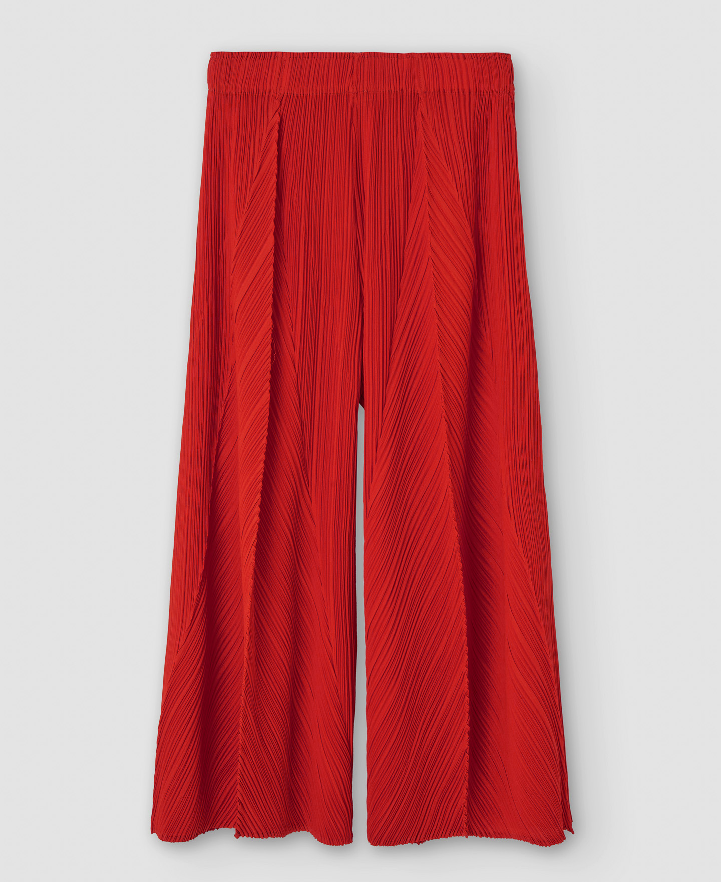 Crinkle loose trousers image number 6