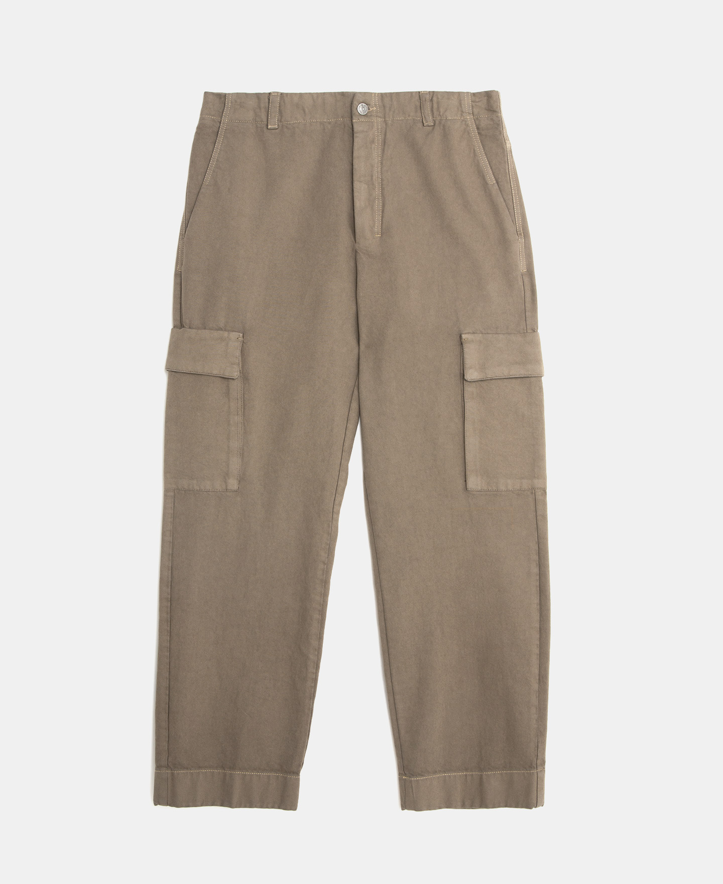 Cotton cargo trousers image number 4