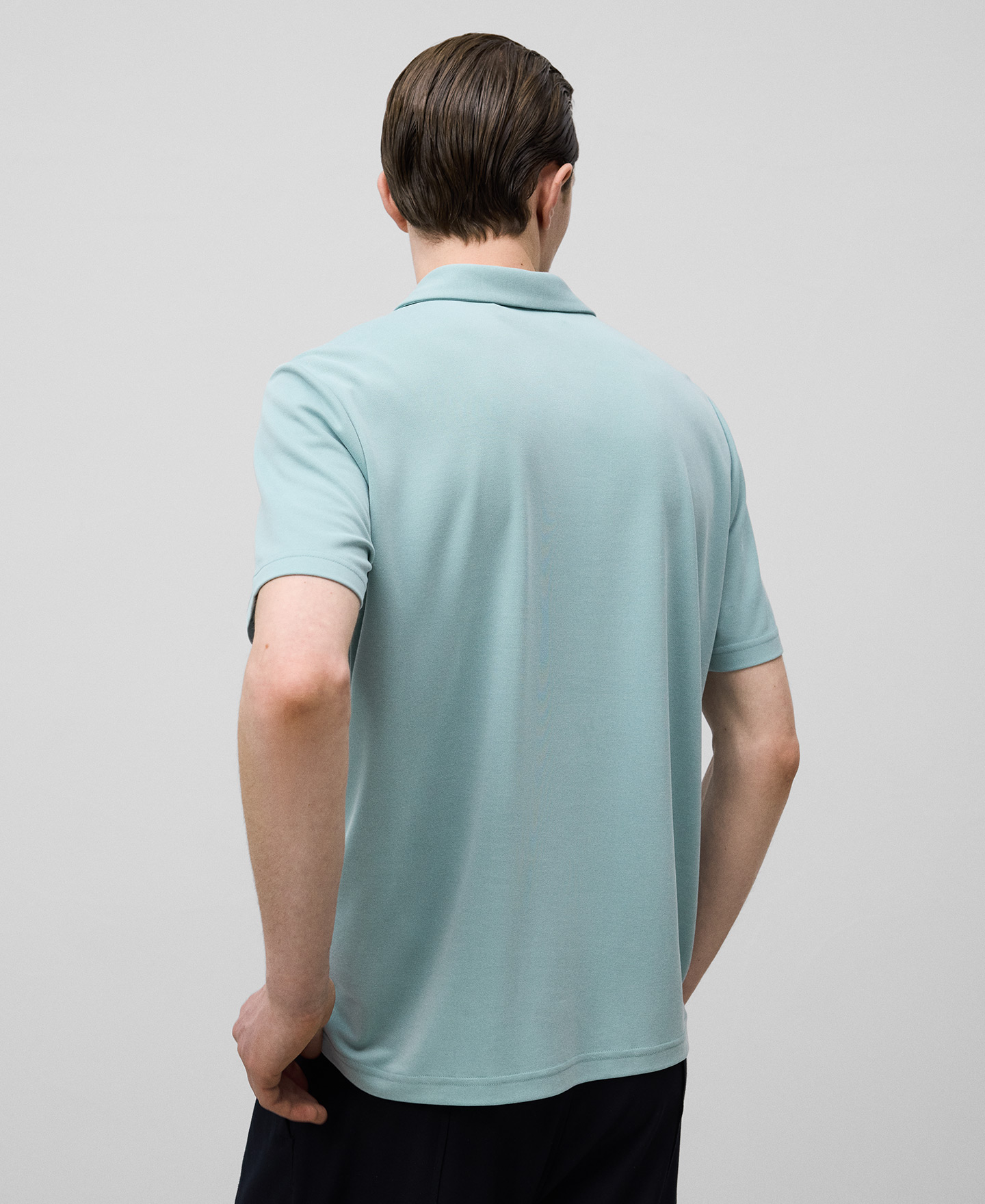Responsible modal polo shirt man image number 2