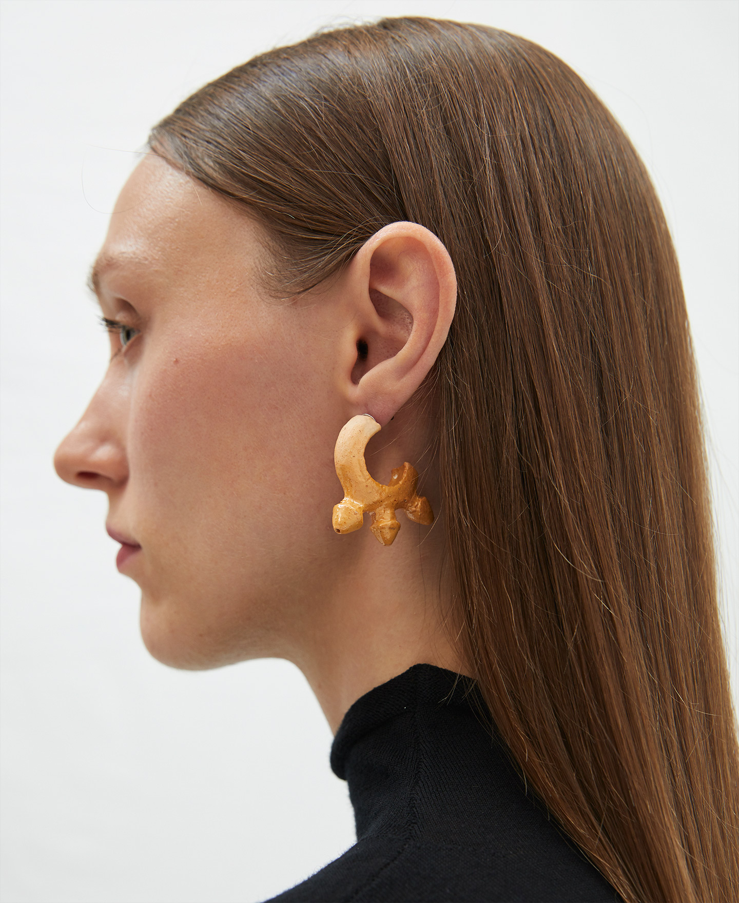 Pendientes 'tres bicos' Niñodaguia image number 3