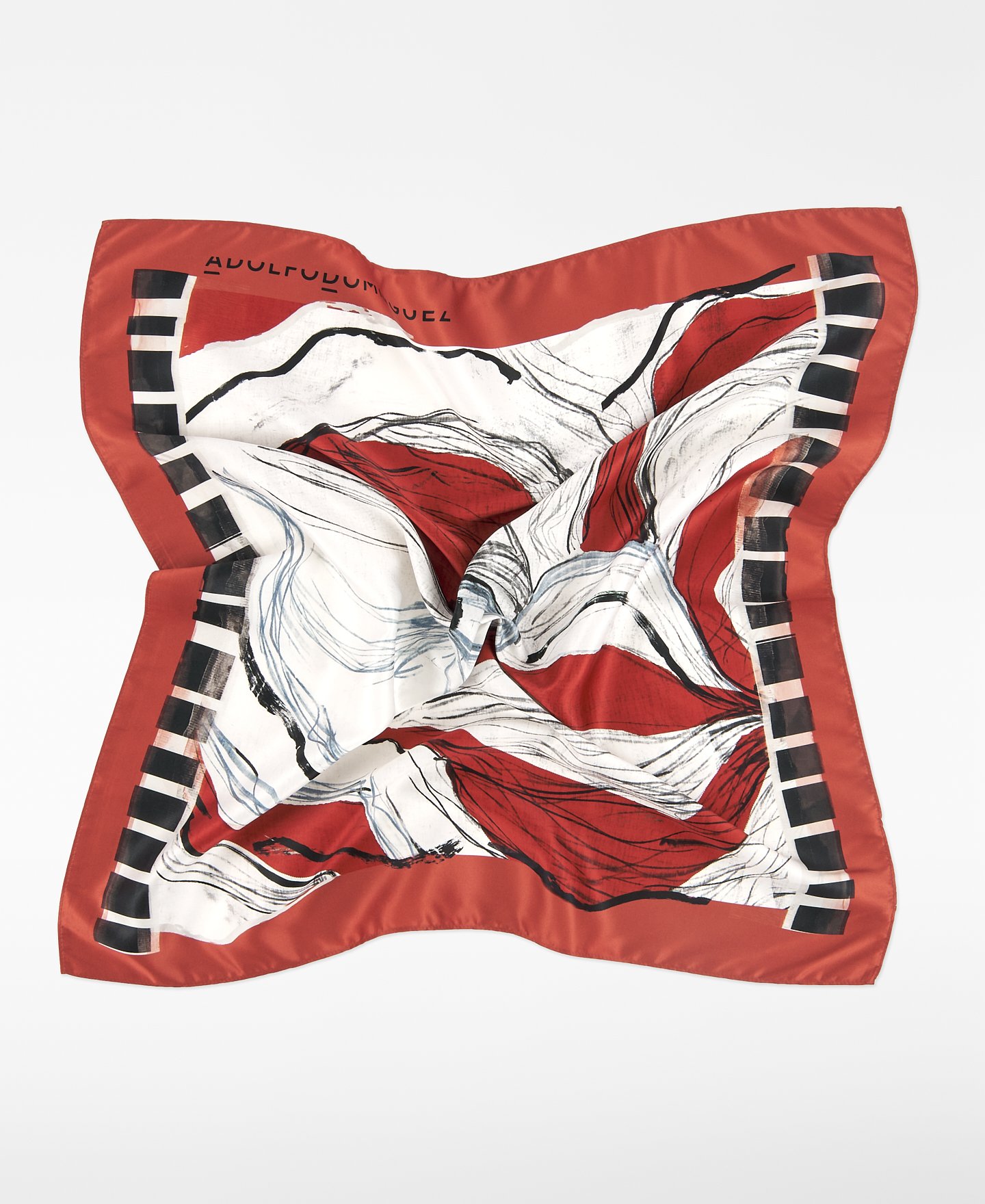 Printed small scarf image number 1