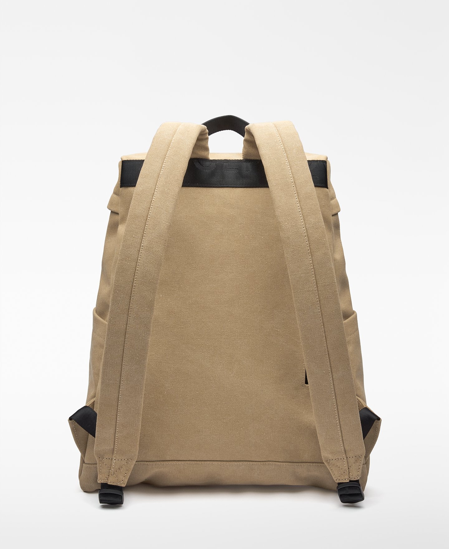 Fabric backpack with maxi pocket image number 1