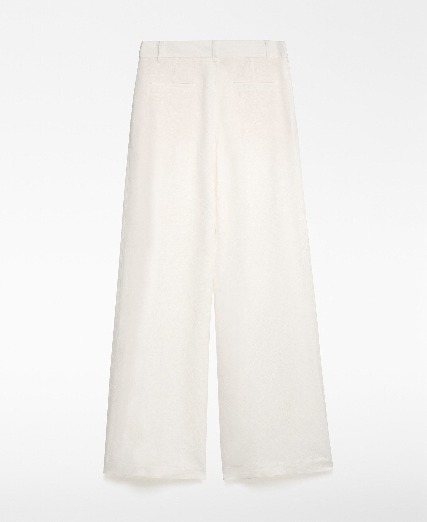 Linen blend tailored trousers woman image number 5