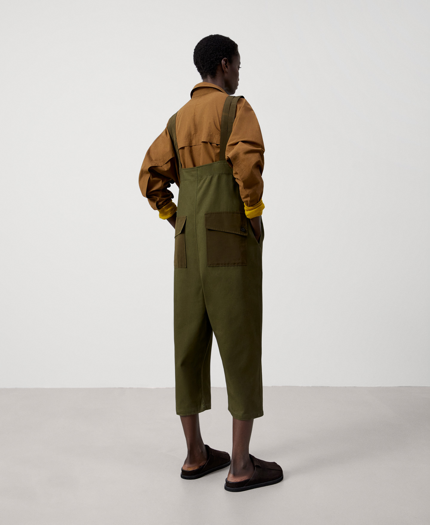 Cotton dungarees image number 2