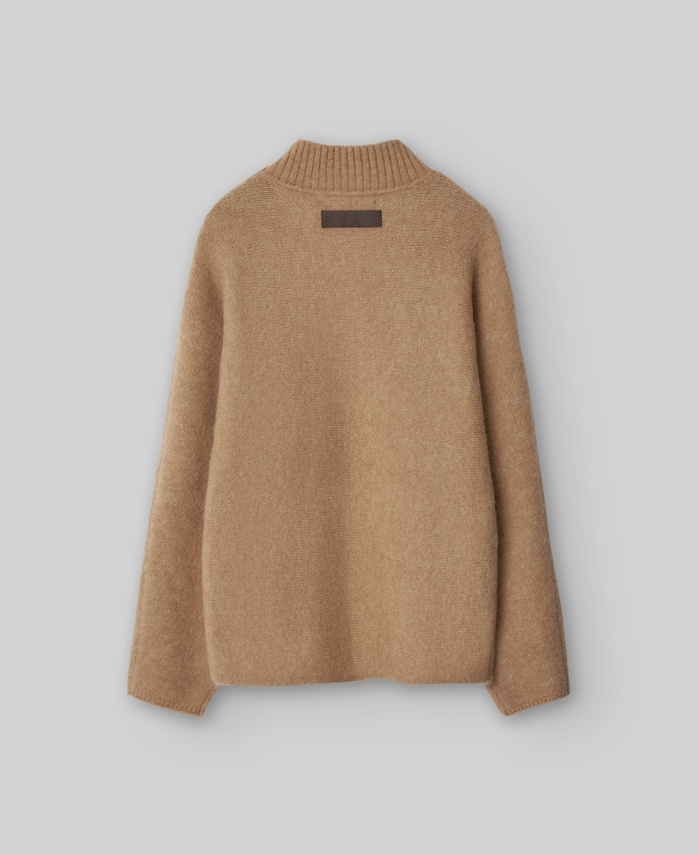 Jersey cuello perkins alpaca mujer image number 5