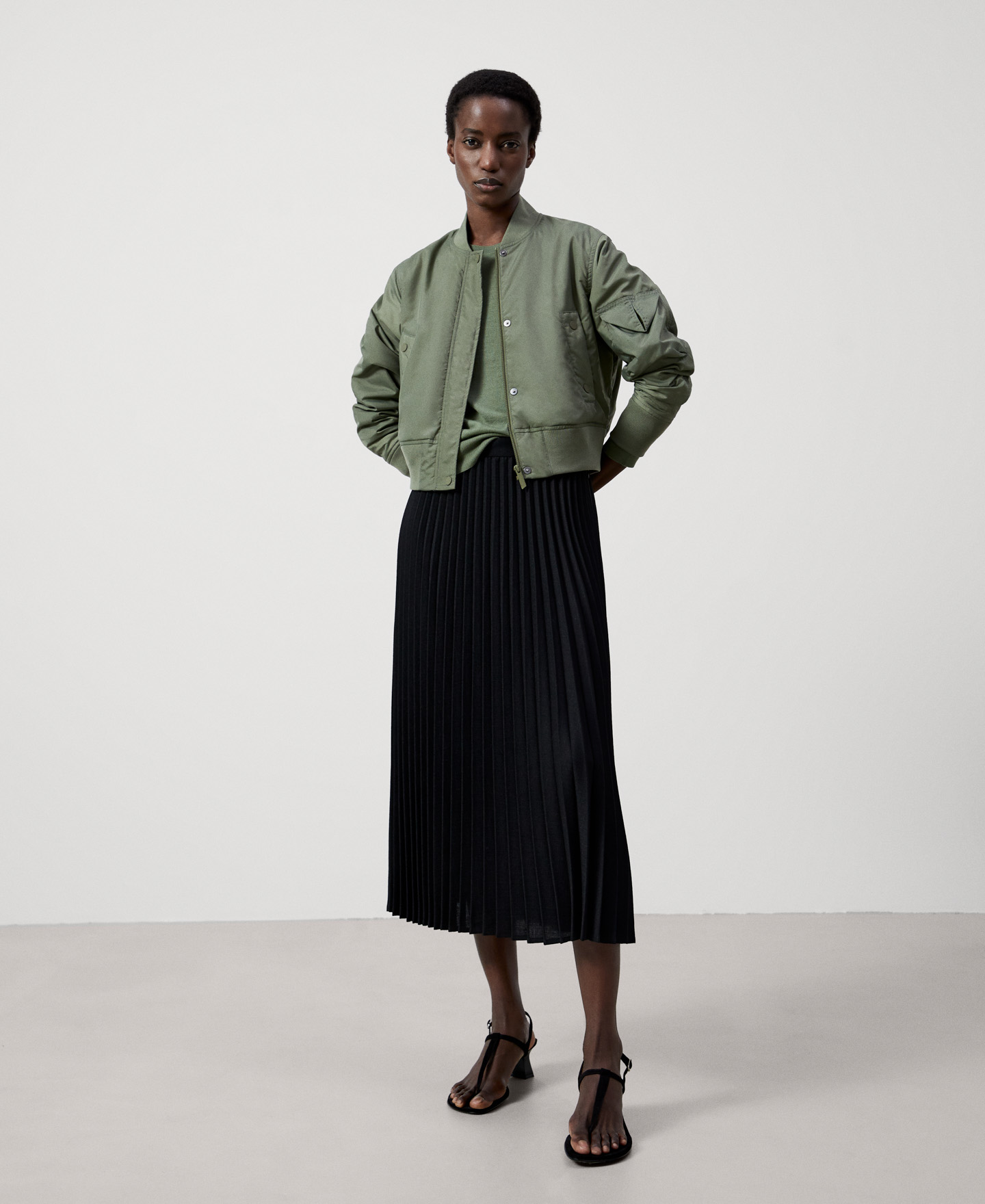 Merino wool sweater image number 1