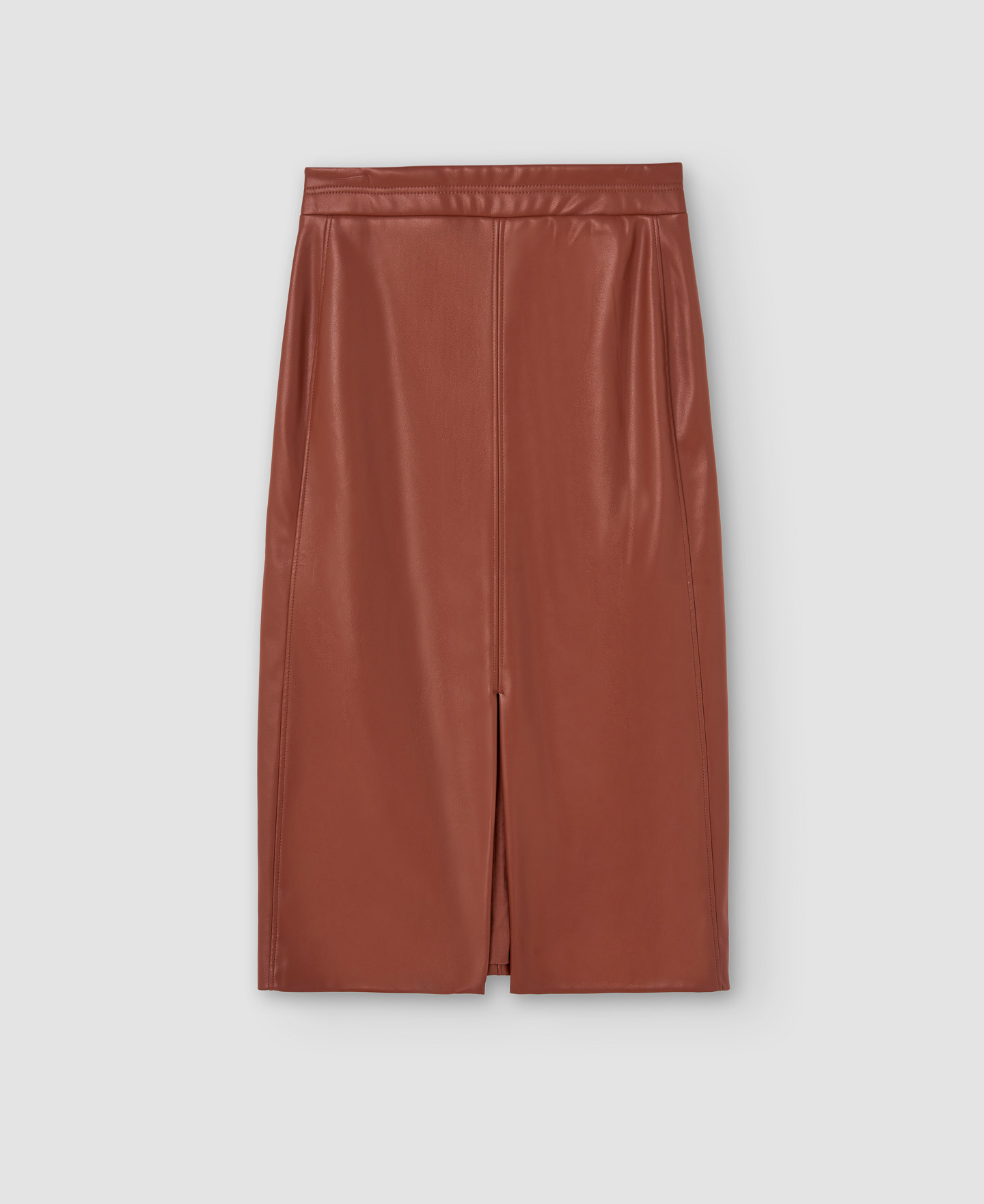 Recycled polyester straight skirt image number 4